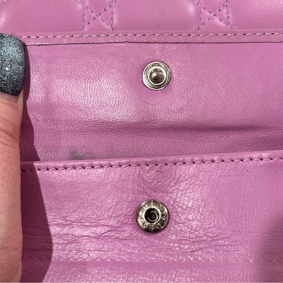 Dior Mini Lady Trifold Wallet - Picture 12 of 12